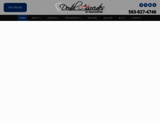 manchesteriowadentist.com screenshot
