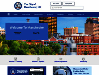 manchesternh.gov screenshot