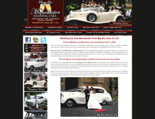 manchesterweddingcar.co.uk screenshot