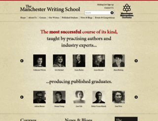 manchesterwritingschool.co.uk screenshot