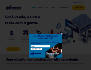 mandae.com.br screenshot
