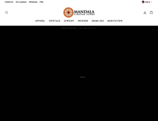 mandalatibet.com screenshot