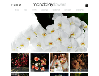 mandalayflowers.com.au screenshot