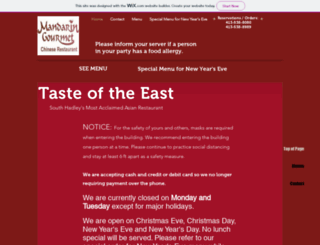 mandarin-gourmet.com screenshot
