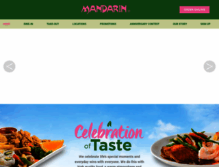 mandarinrestaurant.com screenshot