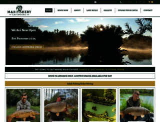 mandbfishery.co.uk screenshot