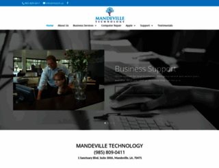 mandevilletechnology.com screenshot