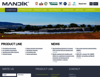 mandik.cz screenshot