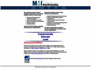 mandmconsulting.com screenshot