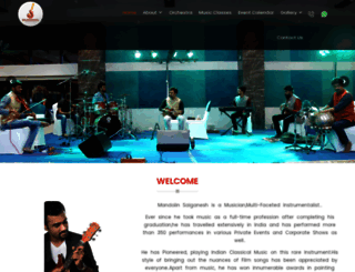 mandolinsaiganesh.com screenshot