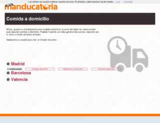 manducatoria.com screenshot