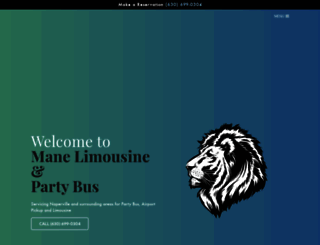 mane-limo.com screenshot