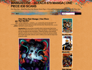 mangaedge.wordpress.com screenshot