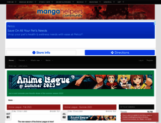 mangahelpers.com screenshot