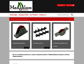 mangalamindustries.in screenshot
