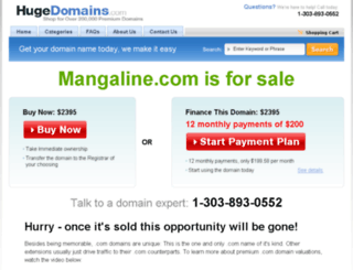 mangaline.com screenshot