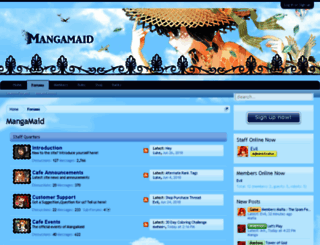 mangamaid.com screenshot
