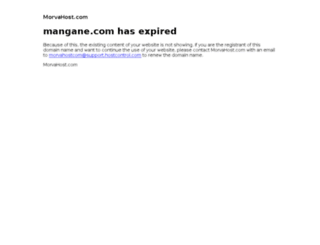 mangane.com screenshot