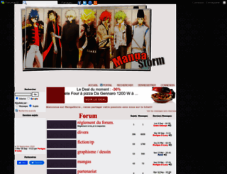 mangastorm.lebonforum.com screenshot