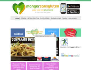 mangersansgluten.com screenshot