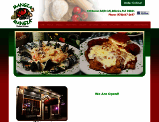 mangia.info screenshot