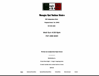 mangiaquivb.com screenshot