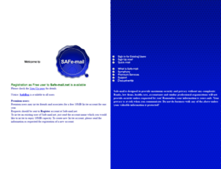 mango.safe-mail.net screenshot