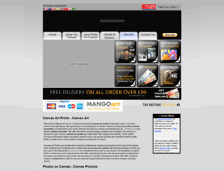 mangoart.co.uk screenshot