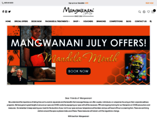 mangwanani.co.za screenshot