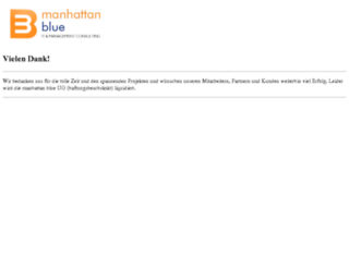 manhattan-blue.com screenshot