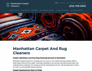 manhattan-carpet-cleaners.com screenshot