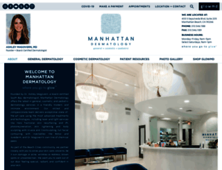manhattan-dermatology.com screenshot