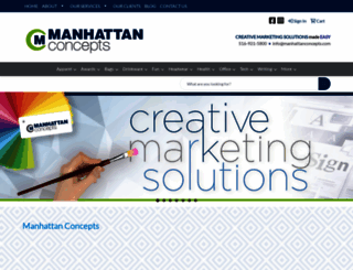 manhattanconcepts.com screenshot