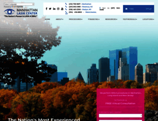 manhattanlasikcenter.com screenshot