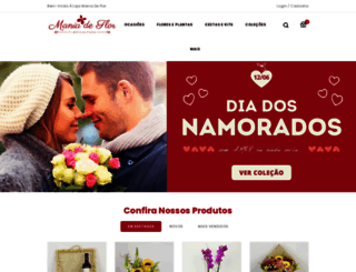 maniadeflor.com.br screenshot