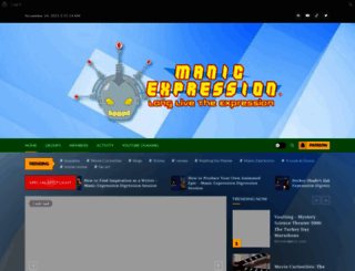 manic-expression.com screenshot