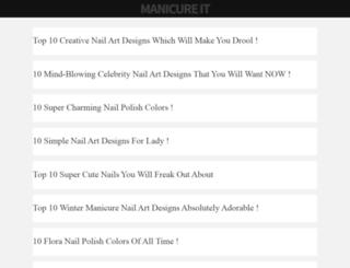 manicureit.com screenshot