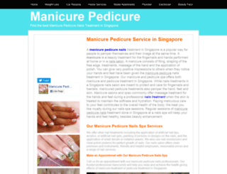 manicurepedicurenails.insingaporelocal.com screenshot