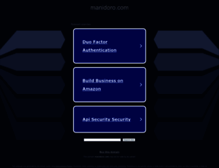 manidoro.com screenshot