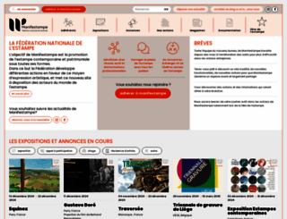 manifestampe.org screenshot