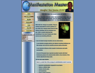 manifestation-master.com screenshot