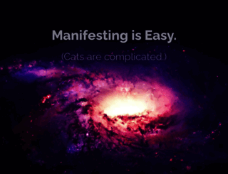 manifesting.com screenshot