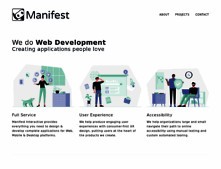 manifestinteractive.com screenshot