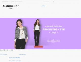 manigance.com screenshot