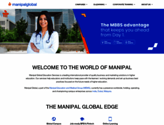 manipalglobal.com screenshot