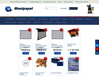 manipapel.es screenshot