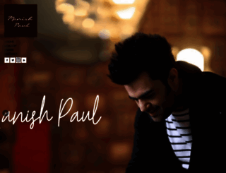 manishpaul.com screenshot