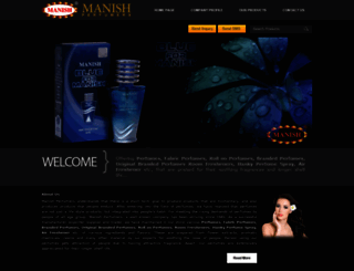 manishperfumers.com screenshot