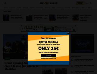 manisteenews.com screenshot