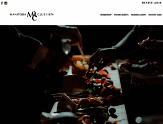 manitobaclub.mb.ca screenshot